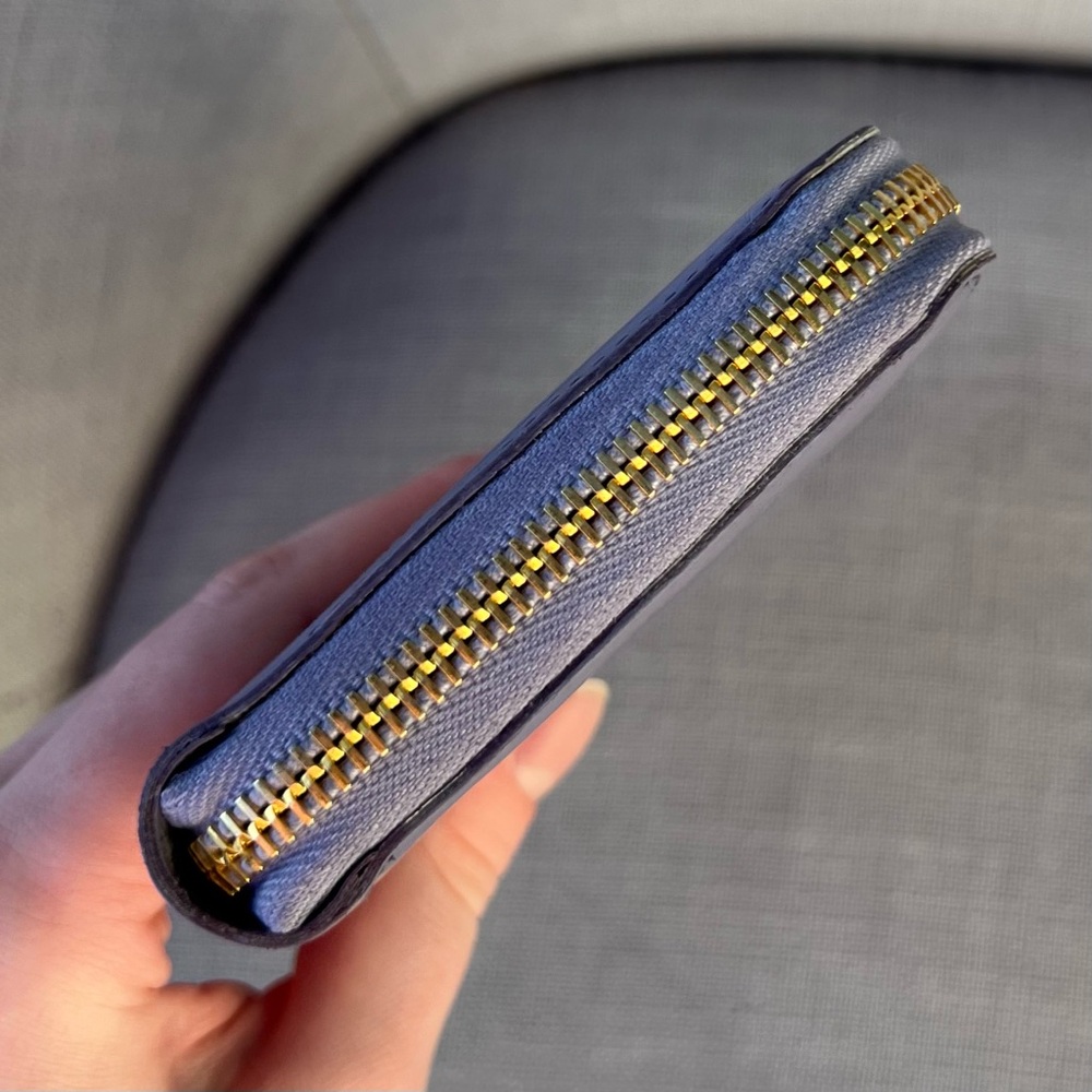 Miu Miu Long Zip Around Wallet Purple - Picture 11 of 11